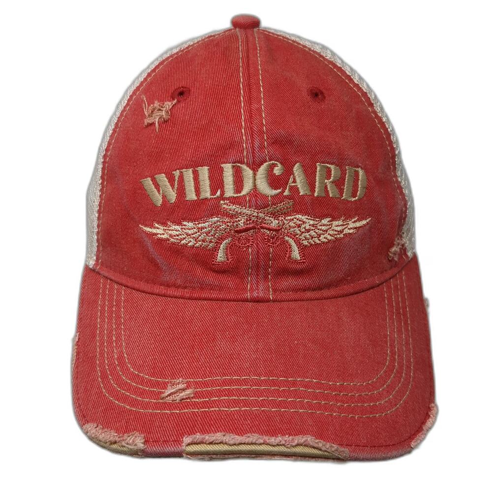 Headmost Trucker Hat Red OSFM Miranda Lambert Wildcard Mesh Snapback Green Brim
